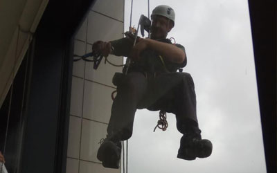 Rope Access glass replacement south wales